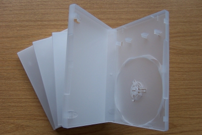 DVD Power-Box ( 4 Stck. DVD-Hüllen )